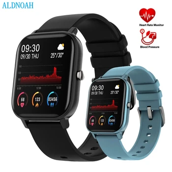 ALDNOAH P8 1.4 inch Ceas Inteligent Oameni Complet Tactil de Fitness Tracker Tensiunii Arteriale Ceas Inteligent Femei GTS Smartwatch pentru Xiaomi iphon