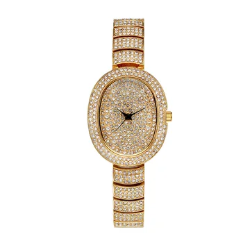 De lux AAA zircon Femei Cuarț Ceas de mână Doamnelor Casual Brand Impermeabil Ceas de Aur de Argint Picătură de Transport maritim