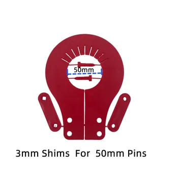 Găleată Pin Shim Kit 50mm*3mm Pentru Excavatoare și Încărcătoare Pentru Bobcat Deere Kubota Caz PISICA