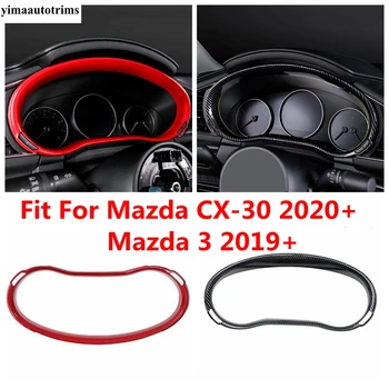 Masina tabloul de Bord Instrument de Acoperire Cadru Ornamental Pentru Mazda 3 2019 - 2022 / CX-30 2020 - 2022 Bord Laminat Accesorii de Interior