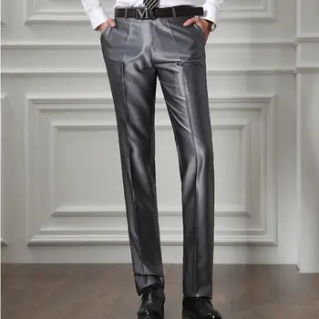 Moda Barbati de Afaceri Costum de Pantaloni de Primavara Toamna Masculin Formale Solide Confortabil Drepte Lungi Pantaloni de Înaltă Calitate, Pantaloni B133
