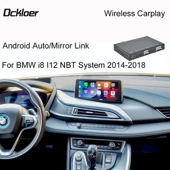 Wireless CarPlay pentru BMW i8 I12 NBT Sistem 2014-2018 Cu Android Auto Mirror Link AirPlay Masina Funcția de Redare