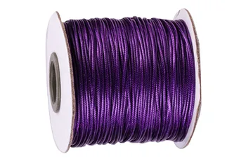 0,5 mm Violet Coreea de Poliester Cablul de Ceara Cablul de ceara Firul de+de Bijuterii DIY Brățară Colier de Sârmă Șir Accesorii 200yards/rola