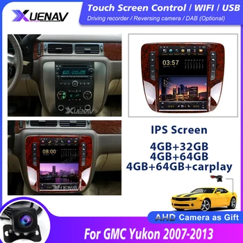 12.1 Inch Pentru GMC Yukon Chevrolet Tahoe Silverado 2007-2012 64G Radio Auto Android HD 1080P Navigare GPS Auto Originale Funcție