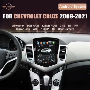 128GB 2din Android Radio auto Pentru Chevrolet CRUZE 2009-2021 stereo al mașinii player multimedia unitate cap Autoradio carplay Google