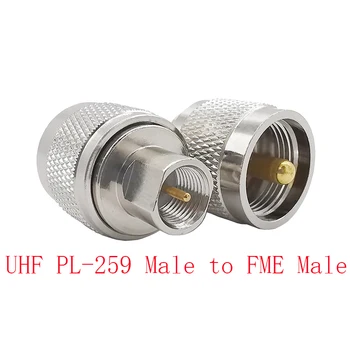 1buc UHF PL259 PL-259 de sex Masculin Mufă FME de sex Masculin Conectați Direct RF Coaxial Adaptor Convertor UHF Conector pentru CB Radio Antena