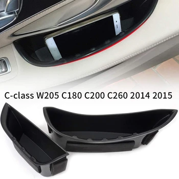 2 buc Usa din Fata Cotiera Cutie Depozitare Container Suport pentru Mercedes-Benz C-Class W205 C180 C200 C260 2014 2015
