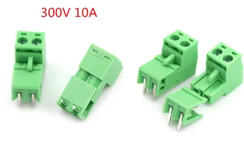 20buc 2 Poli/2Pin Universal PCB 5,08 mm 300V 10A PCB Bloc Terminal cu Șurub Conector Instrumente