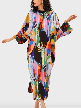 African Rochii Pentru Femei De Primăvară Nouă Vetement Femme Dashiki Abaya Print Maxi Dress Africa De Haine Dashiki Rochii Ankara