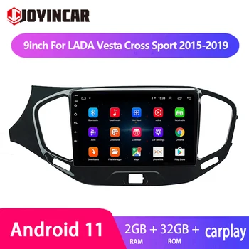 Android 11 Carplay Radio Auto Navigație GPS Pentru LADA Vesta Cross Sport 2015-2019 9