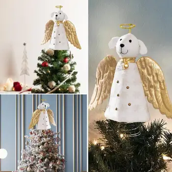 Angel Dog Bradului De Crăciun Decoratiuni De Craciun Pentru Pomul De Crăciun Copac De Sus Navidad Ornamente 2023 Anul Nou Decor Natal Noel
