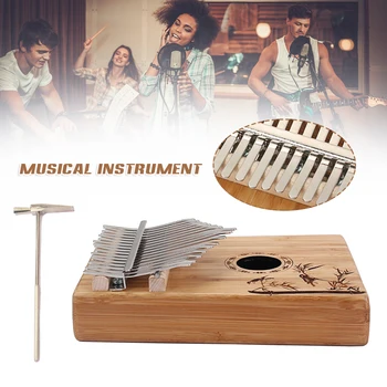 Bambus Forma Tipărită Instrument Muzical Portabil Instrument Muzical Kituri pentru Copii pentru Adulti Incepatori