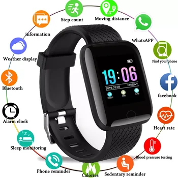 D13 Ceas Inteligent Bărbați Femei Tensiunii Arteriale rezistent la apa Ip67 Smartwatch Monitor de Ritm Cardiac Fitness Tracker Ceas Pentru Android IOS