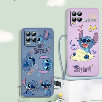 Disney Lilo & Stitch Telefon Caz Pentru OPPO Reno7 SE 6 5 4 2 Z Lite Pro Plus 5G 4G Lichid Coarda Silicon TPU Moale Capacul