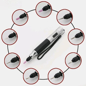 DIY Gravură Pen Reîncărcabilă Electrice Sculptură Lustruire Pen Portabil Mini Sondor Polizor pentru Lemn Metal Bijuterii de Sticlă