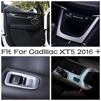 Fereastra Lift si cutie de Viteze Panou & de Aer din Spate Priza AC & Ajustarea Scaunului pe Butonul Capacului Ornamental Pentru Cadillac XT5 2016 - 2021 Accesorii