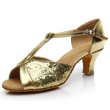 Fierbinte de Vânzare Femeile Profesional Pantofi de Dans sală de Bal Dans Pantofi Doamnelor latină Pantofi de Dans cu Toc de 5CM
