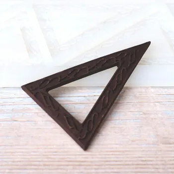 Gândit Triunghiuri Non-stick Silicon Mucegai Ciocolata Gheață Forme de Tort Mucegai Bakeware Instrumente de Copt