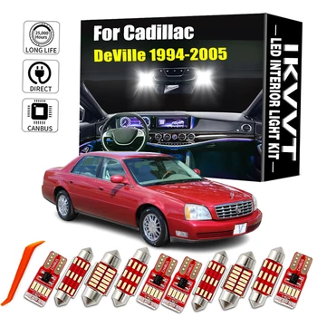 IKVVT Canbus Interior Lampa Pentru Cadillac DeVille 1994-2000 2001 2002 2003 2004 2005 Becuri auto LED Interior Hartă Dom Kit de Lumina