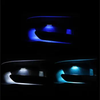 LED-uri auto Ușa Castron Cotiera Atmosferă de Lumină a Luminilor de Interior Decor Usa Castron se Ocupe Cadru de Lumină pentru Toyota RAV4 2019 2020