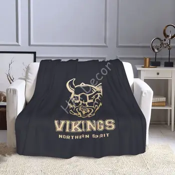Nordic Vikingii Spiritul Pătură Pufos Odin Simbol Moale, Confortabil, Ușor de Personalizat Pătură Pomul Vieții Viking Flanel Arunca Pături