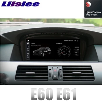 Pentru BMW seria 5 E60, E61 2003~2012 sistemul LiisLee GPS Multimedia Audio Radio CARPLAY Adaptor Original Stil Pentru CCC la CIC de Navigare NAVI