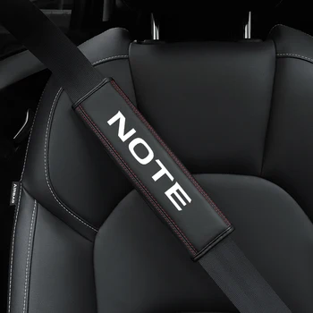 Pentru Nissan NOTE 1 buc Piele Auto Interior Centura de siguranță Protector de Acoperire Pentru Nissan NOTE auto Accesorii Auto