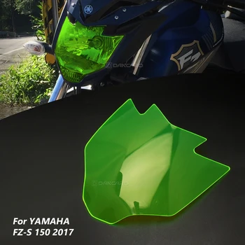 Pentru YAMAHA FZ-S 150 2017-2019 Motorcyclce Faruri de Pază Scutul Ecran Obiectiv Capac Protector Faruri capac protecție