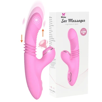Pizde Sug Vaginul, punctul G Masturbare cu Vibrator Real de Încălzire Multi-Viteza de Vibrație Extensibila Jucărie Sexuală pentru Femei Consumabile pentru Adulți