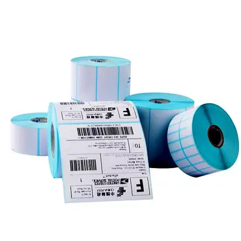 Trei apărare termosenzitivi hartie etichete termice etichete de hârtie termică hârtie de imprimare 30x20mm-100x150mm plin cu role en-gros