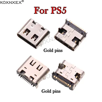 XOXNXEX 20BUC Pentru PS5 Controler de Tip C USB de Încărcare Priză Port