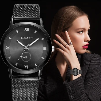 YOLAKO Ultra-subțire pentru Femei Ceasuri Casual Cuarț Moda pentru Femei de Femei Ceas Doamnelor ceasuri Reloj Mujer zegarek damski relogio