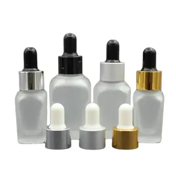 10 ml 20 ml 30ml flacon de sticlă cu dop picurator ulei esențial flacon picurător esențiale picătură flacoane de îngrijire a pielii Cosmetice Containere