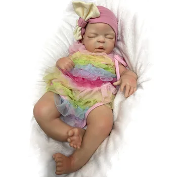 20 Inch păpuși reborn mare de Silicon Bebe Pictat Bebe Renăscut bonecas infantil meninas bebes renăscut de silicon real