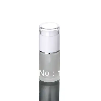 30ML flacon de sticlă mată alb cu pompă de presă, lotiune de sticlă pentru ambalaje cosmetice