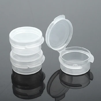 50pcs/lot Mini 5g Cosmetice Borcan Gol Oală Fard de pleoape Machiaj Crema de Fata Recipient Cutie de Sticle de Plastic de Ambalare