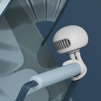 Cărucior Ventilator Usb Rechargeble Mână Ventilator Pentru Cosul De Camping Răcitorului De Aer Electrice Portabile Wireless Mini Fan Lamă În Aer Liber