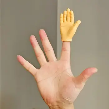 Deget Marionetă Deget Mini Mână de Mână Mici cu mâna Stângă și Mâna Dreaptă pentru Joc Partidul pentru animale de Companie HEE889