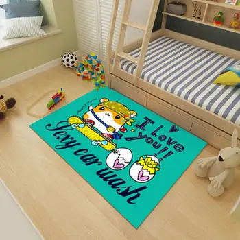 Desene animate pentru Copii Cameră Covor Dormitor Drăguț Prințesă Noptiera Pătură Copil Crawling Mat