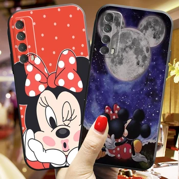 Disney Drăguț Mickey Pentru Huawei P Inteligente 2019 2020 2021 Z Silicon Moale Înapoi Telefonul Capac De Protecție Negru Tpu Caz Funda Coque