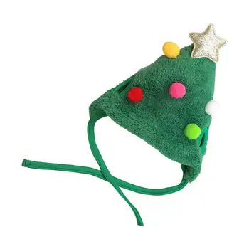 Drăguț de Crăciun Câine Pălărie de Iarnă Caldă de Crăciun Costum Moale animale de Companie Cap Pălării, Accesorii Cap pentru Catelus Pisici Festival Petrecere de Vacanță