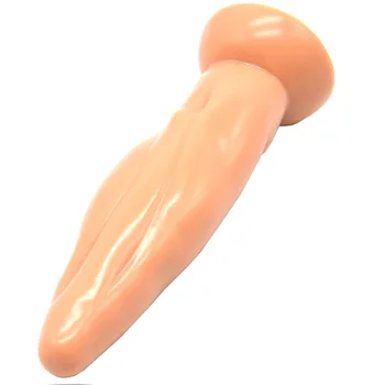 FAAK Unisex Silicon Mare Analsex Penis artificial Femeia e G-Spot Stimulator sex Masculin, Prostata pentru Masaj Anal Dilatator Adult Produse Sex Shop