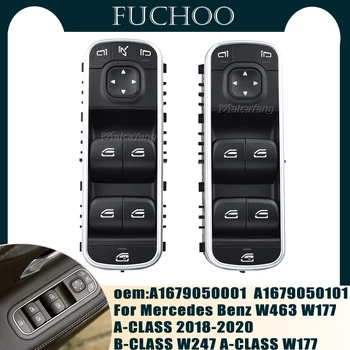 Față Stânga Electrică Master Comutator Geam Pentru Mercedes Benz W463 W177 a-CLASS, B-CLASS W247 O CLASA W177 A1679050001