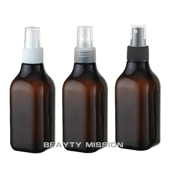 FRUMUSEȚEA MISIUNE 24 buc 200ml Lichid maro plastic spray pompa de sticlă R24 Gol cosmetice flacoane de 200 cc amber PET sticla cu pulverizator