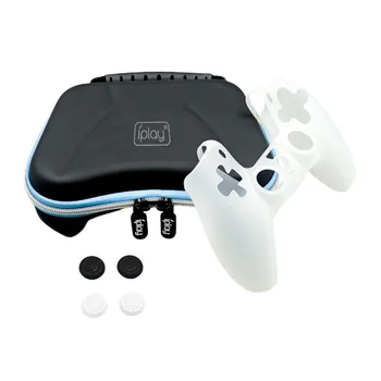 HBP-283 6 în 1 Pentru PS5 Sac de Depozitare Kit de Protecție Cu Thumbstick Silicon de Caz Pentru PS5 Controler de Joc Accesorii