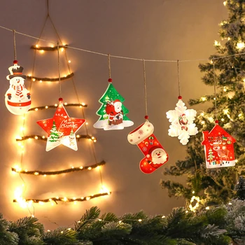 Luminile De Crăciun De Anul Nou 2022 Lampă De Decorare Cameră Decor Ghirlanda Ornamente Decoratiuni De Anul Nou 2022 În Aer Liber, Decor Acasă