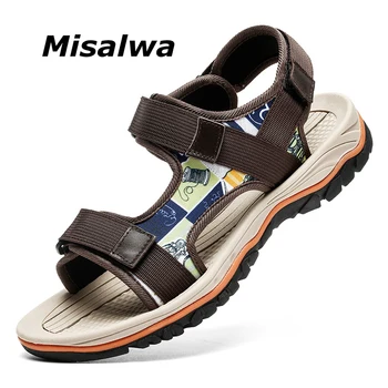 Misalwa Bărbați Sandale Pantofi de Vara de zi cu Zi Confortabil în aer liber pentru Picior Lungime de 24 la 28,5 cm