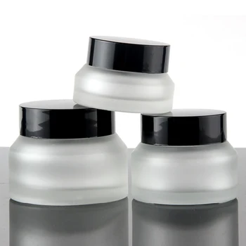 Mostră gratuită 1oz cremă mată borcan cosmetice lotiune borcan 30ml pentru crema de fata containere