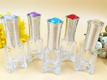 Noul Pachet de 50pcs 10 ML Trepied Portabil în formă de Sticlă de Parfum Spray Sticla Cu Capac de Argint , Goale de Parfum sticla de 10ml Flacon