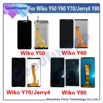 Originale Pentru Wiko Y50 Y60 Y70 Y80 Jerry4 Ecran LCD Senzor Touch Screen Digitizer Asamblare Pentru Wiko Jerry 4 Ecran LCD Tactil